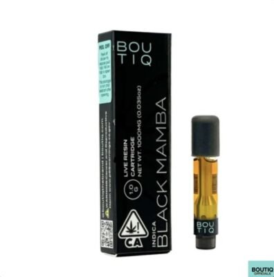 1G Boutiq Carts Black Mamba