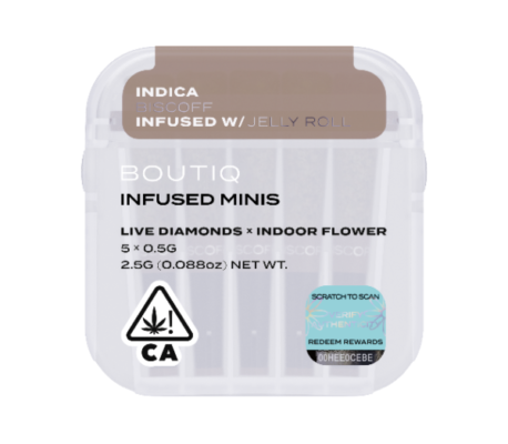 Boutiq Infused Minis Biscoff x Jelly Roll