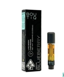 1G Boutiq Blueberry Live Resin Cartridge