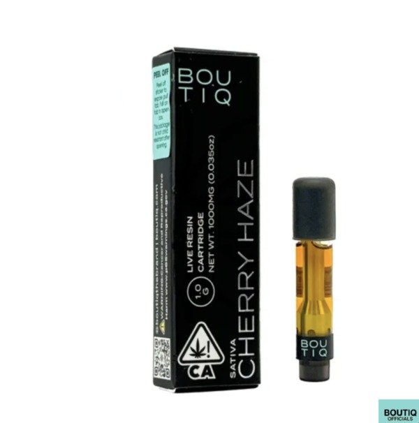 1G Boutiq Cherry Haze Live Resin Cartridge